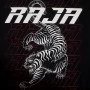 Raja Boxing "Tiger" Футболка Тайский Бокс Хлопок Черная